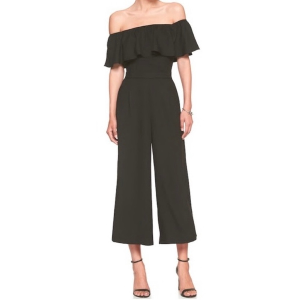 Banana Republic Off-Shoulder Jumpsuit